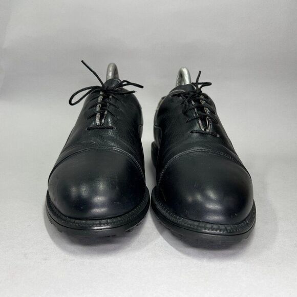 Nike Air Comfort Women's Size 8 Bella Last Black Leather Golf Shoes - Picture 2 of 12